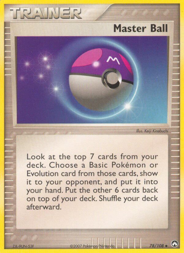 Master Ball - 78/108 - EN Master Ball - 78/108 - EN