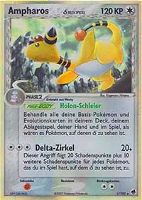 Ampharos δ Delta Species 001/101 - Pokémon TCG