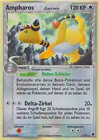 ampharos-001-101-pok-mon-tcg Ampharos δ Delta Species 001/101 - Pokémon TCG