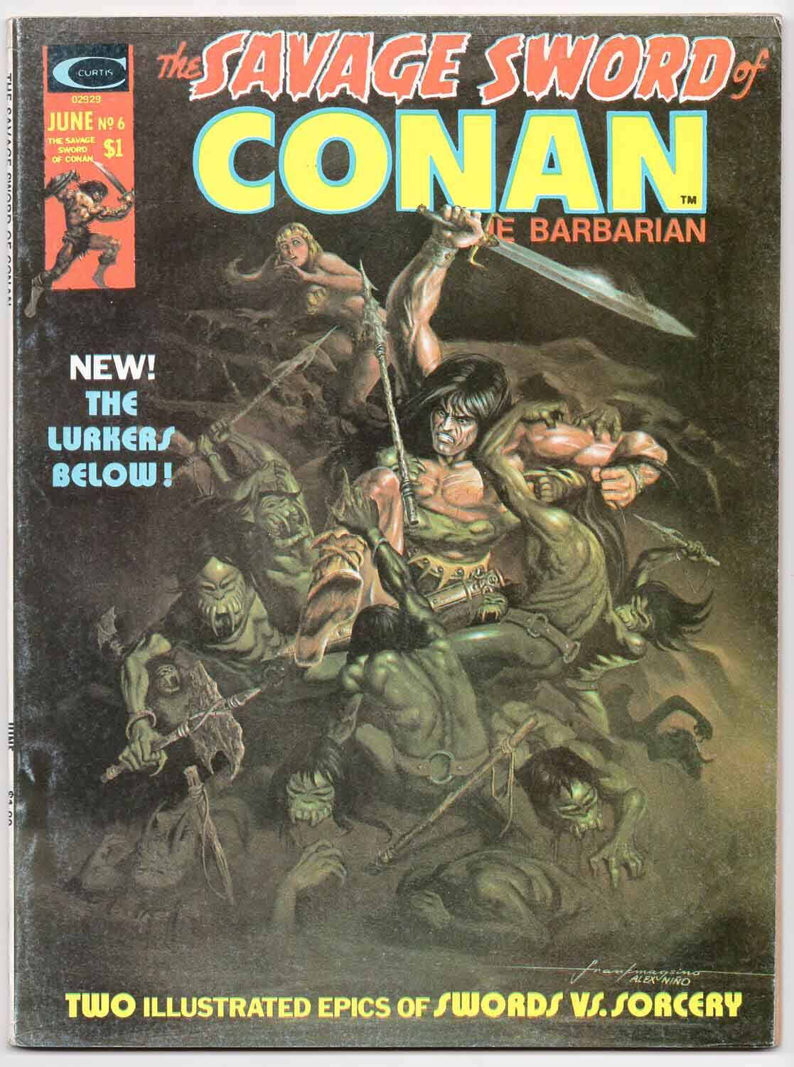 Savage Sword of Conan the Barbarian #6