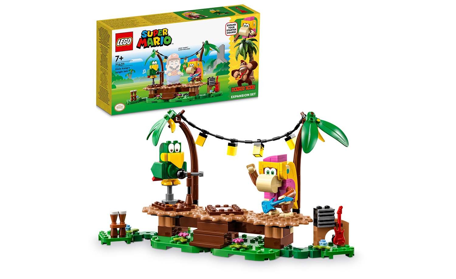 LEGO Super Mario Dixie Kongs Jungle Jam Expansion Set 71421