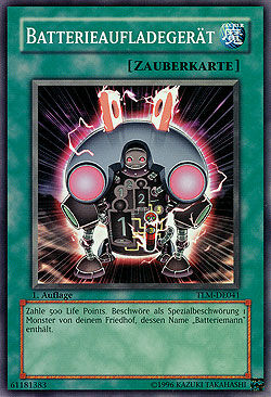 batterieaufladeger-t Batterieaufladegerät - Yu-Gi-Oh!