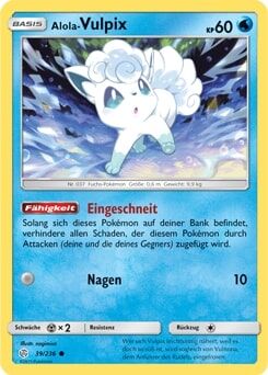 alola-vulpix-pok-mon-tcg Alola-Vulpix 039/236 - Pokémon TCG