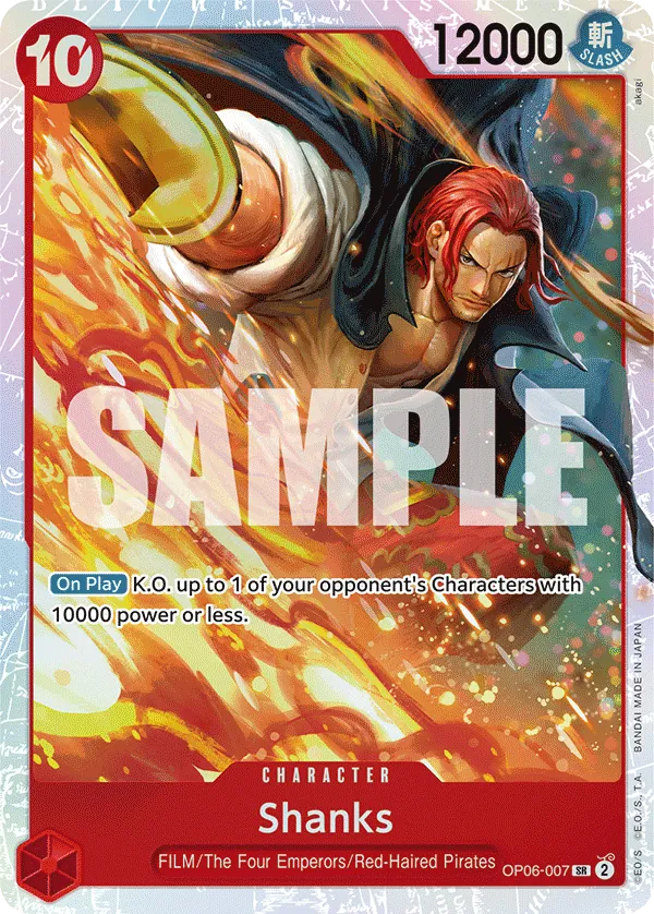 Shanks - OP06-007 Shanks - OP06-007