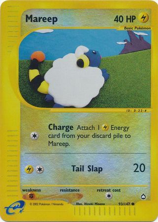 Mareep - 93/147 - Reverse Holo - EN Mareep - 93/147 - Reverse Holo - EN