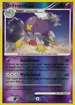 Drifzepeli - 53/146 - Reverse Holo - Pokémon TCG - Near Mint - DE