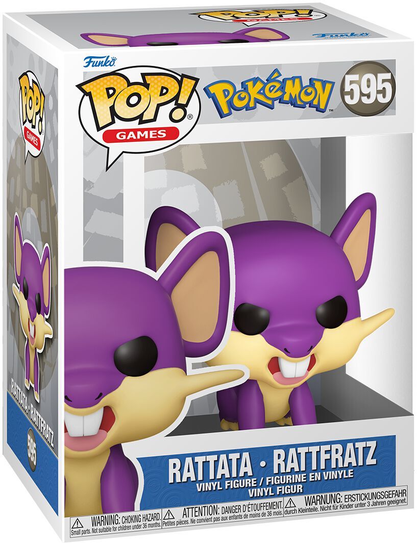 Pokémon Rattata Funko POP 595