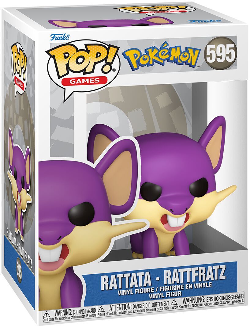 Pokémon Rattata Funko POP 595 Pokémon Rattata Funko POP 595