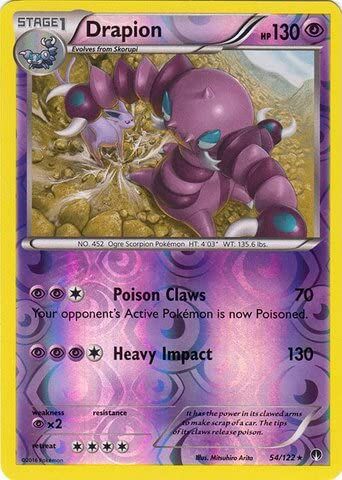 drapion-054-122-pok-mon-tcg Drapion 054/122 - Pokémon TCG