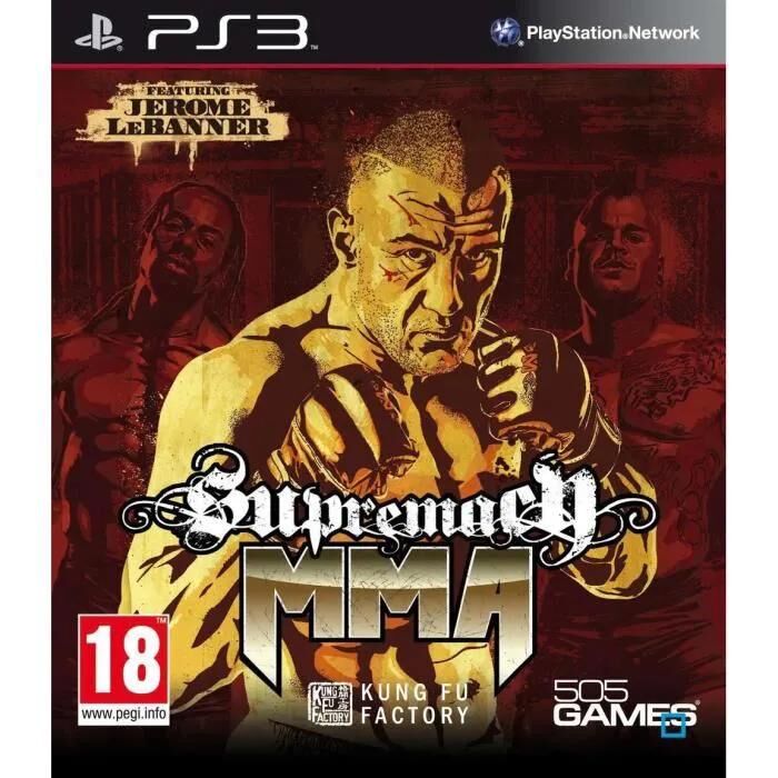 Supremacy MMA [Jerome LeBanner Edition] - OVP - PS3 - EN