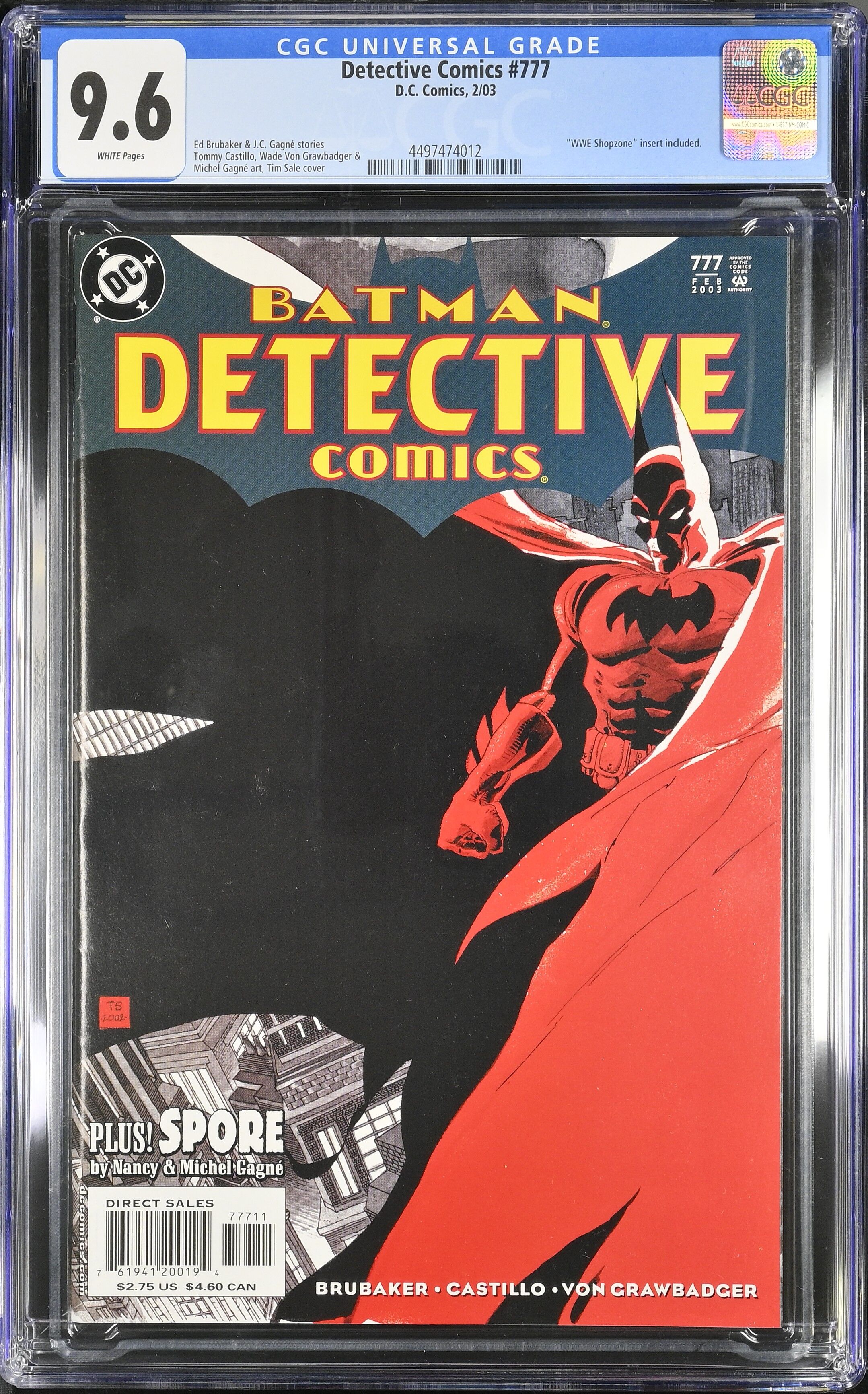 Detective Comics #777 CGC 9.6
