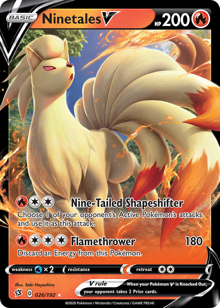 Ninetales V - 026/192 - EN Ninetales V - 026/192 - EN