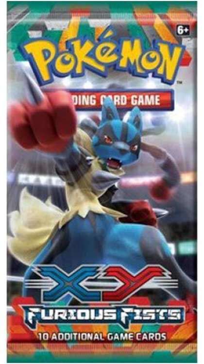 pok-mon-xy-furious-fists-booster-1 Pokémon XY Furious Fists Booster Pack (1 Random) - EN