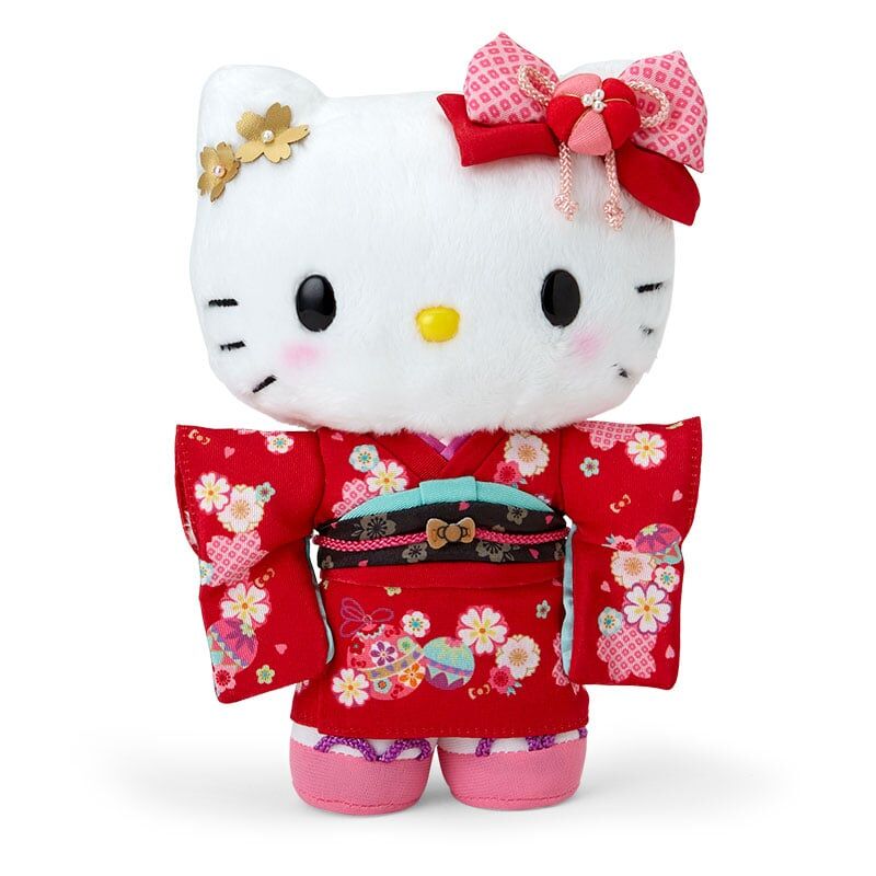 Hello Kitty Plush (Kimono) - 22 cm Hello Kitty Plush (Kimono) - 22 cm