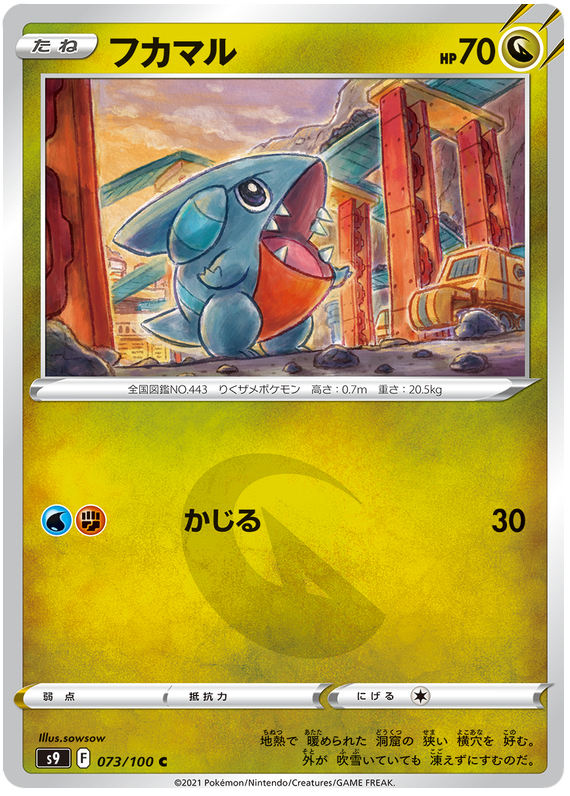Gible - s9 073/100 - JP