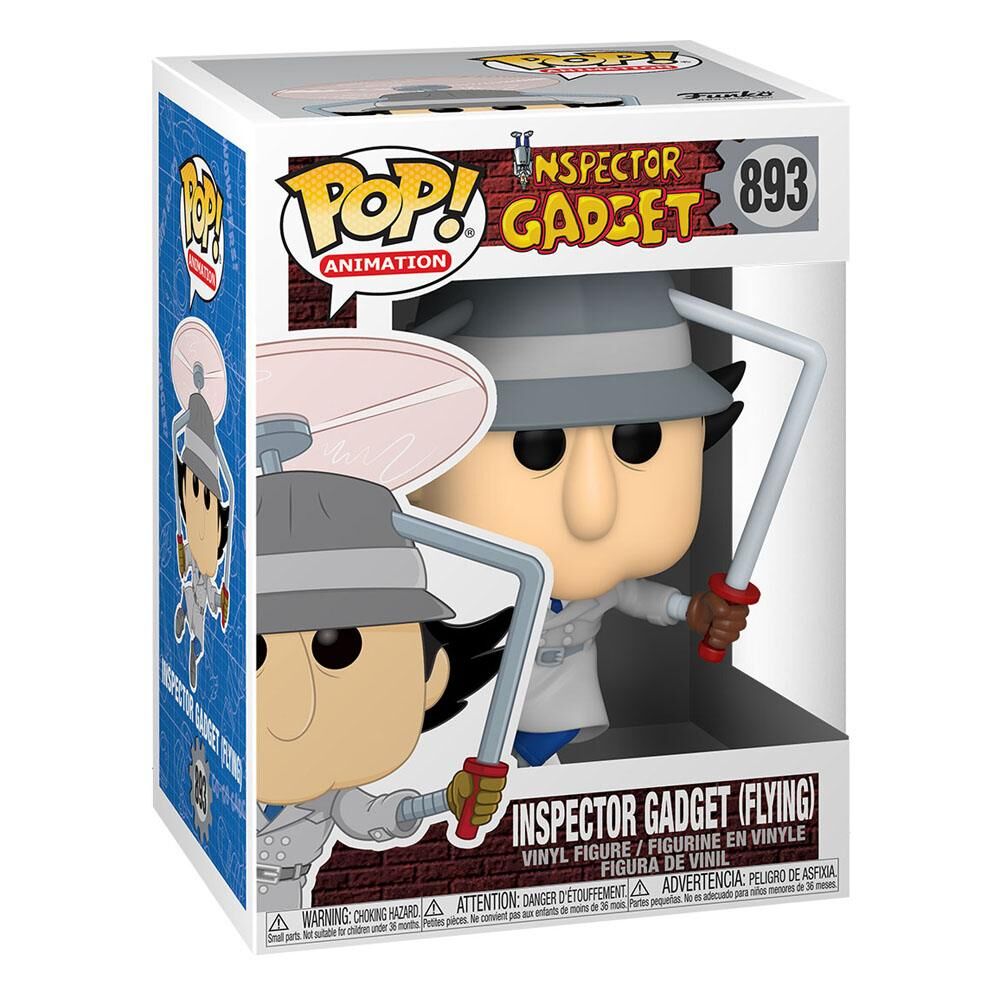 Inspector Gadget POP! Animation Vinyl Figur Inspector Gadget Flying 9 cm