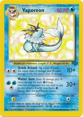 Vaporeon - 28/64 - Unlimited - EN