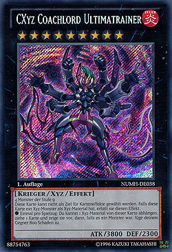 CXyz Coachlord Ultimatrainer - Yu-Gi-Oh!