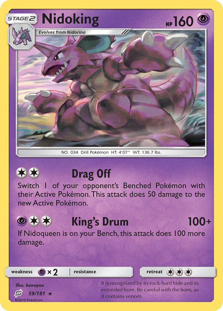 Nidoking - 59/181 - EN Nidoking - 59/181 - EN