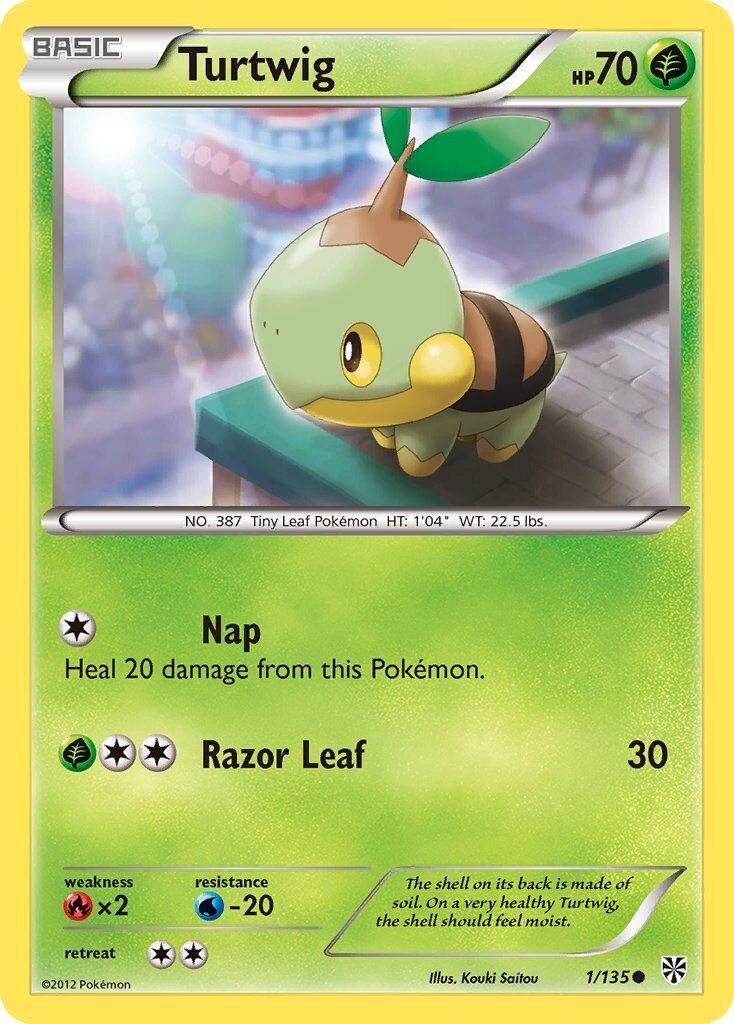 Turtwig - 1/135 - EN