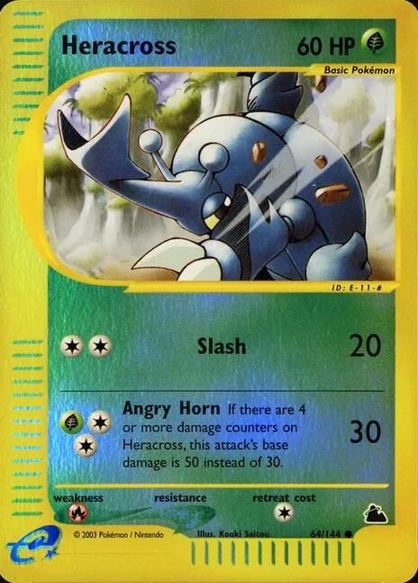 Heracross - 64/144 - Reverse Holo - EN Heracross - 64/144 - Reverse Holo - EN