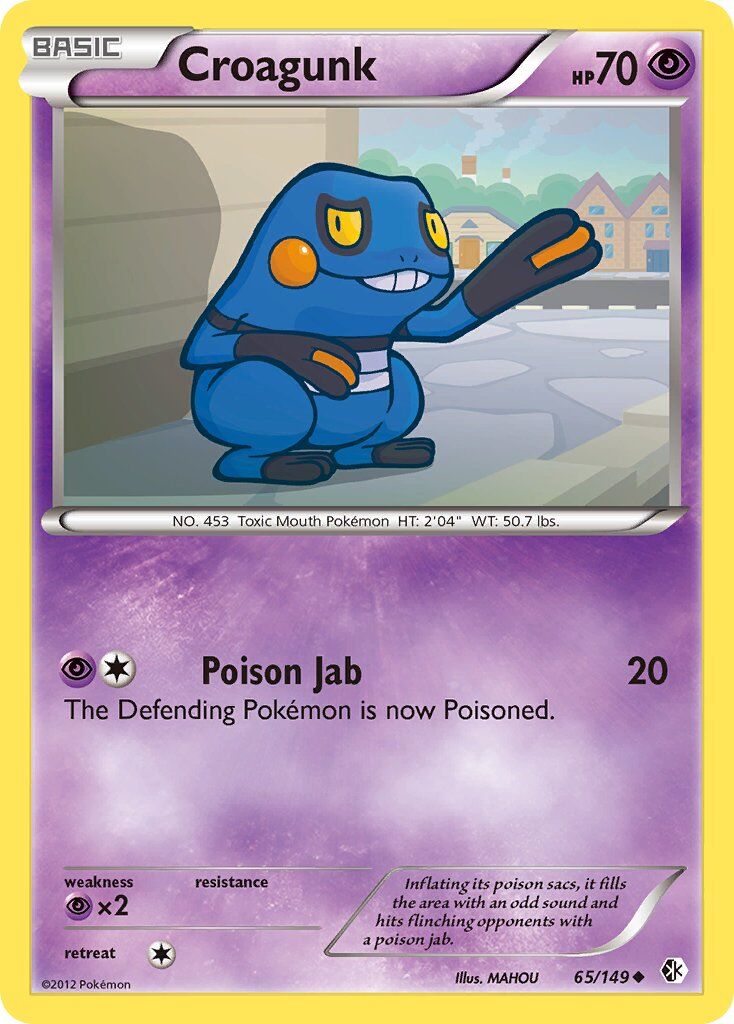 Croagunk - 65/149 - EN Croagunk - 65/149 - EN