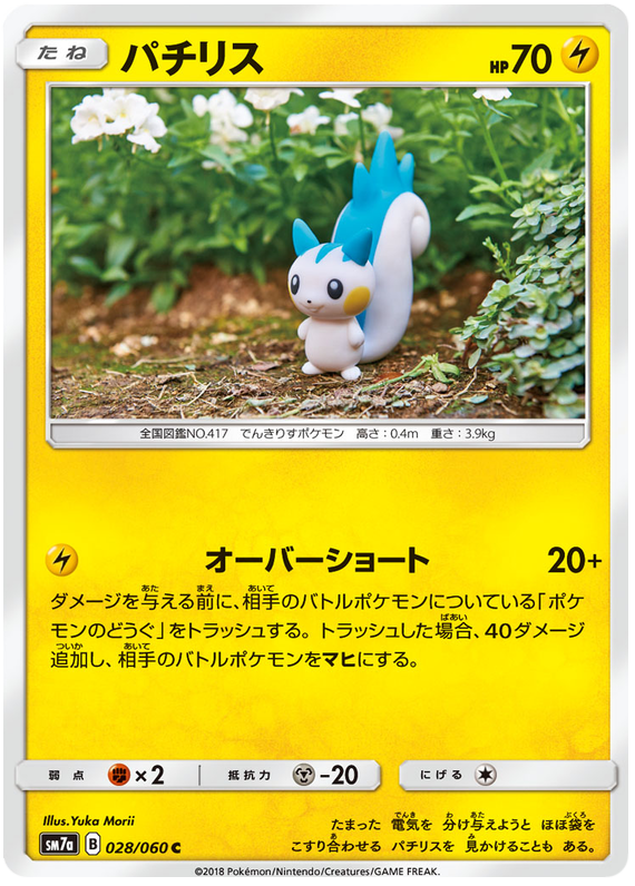 Pachirisu - sm7a 028/060 - JP