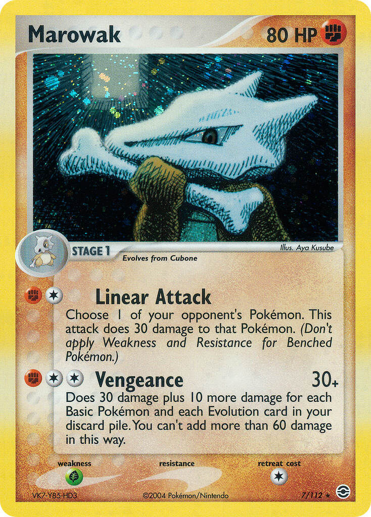 Marowak - 7/112 - EN Marowak - 7/112 - EN