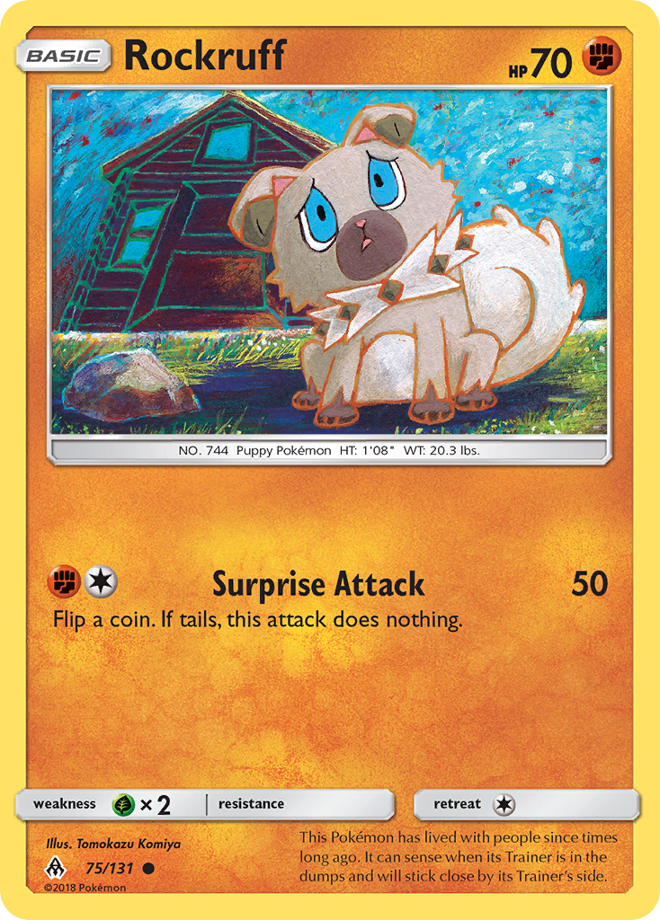 Rockruff - 75/165 - EN