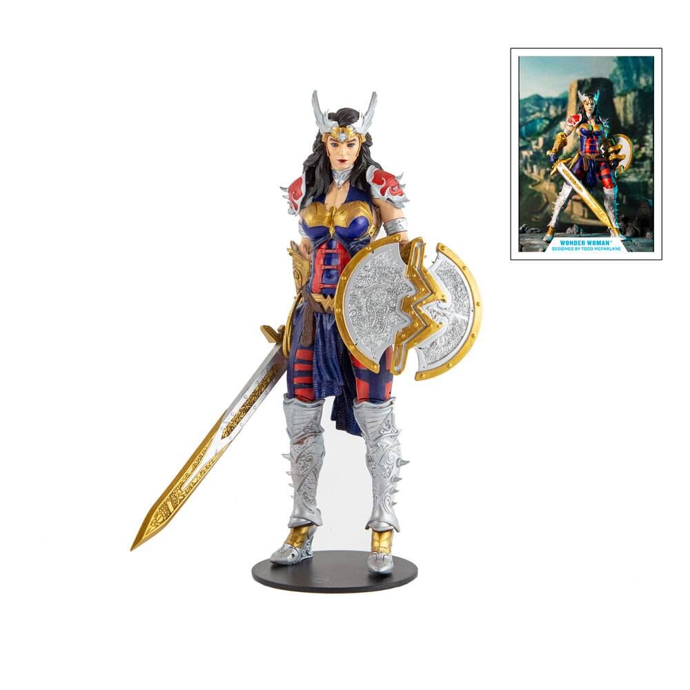 DC Multiverse Actionfigur Wonder Woman Designed by Todd McFarlane 18 cm DC Multiverse Actionfigur Wonder Woman Designed by Todd McFarlane 18 cm
