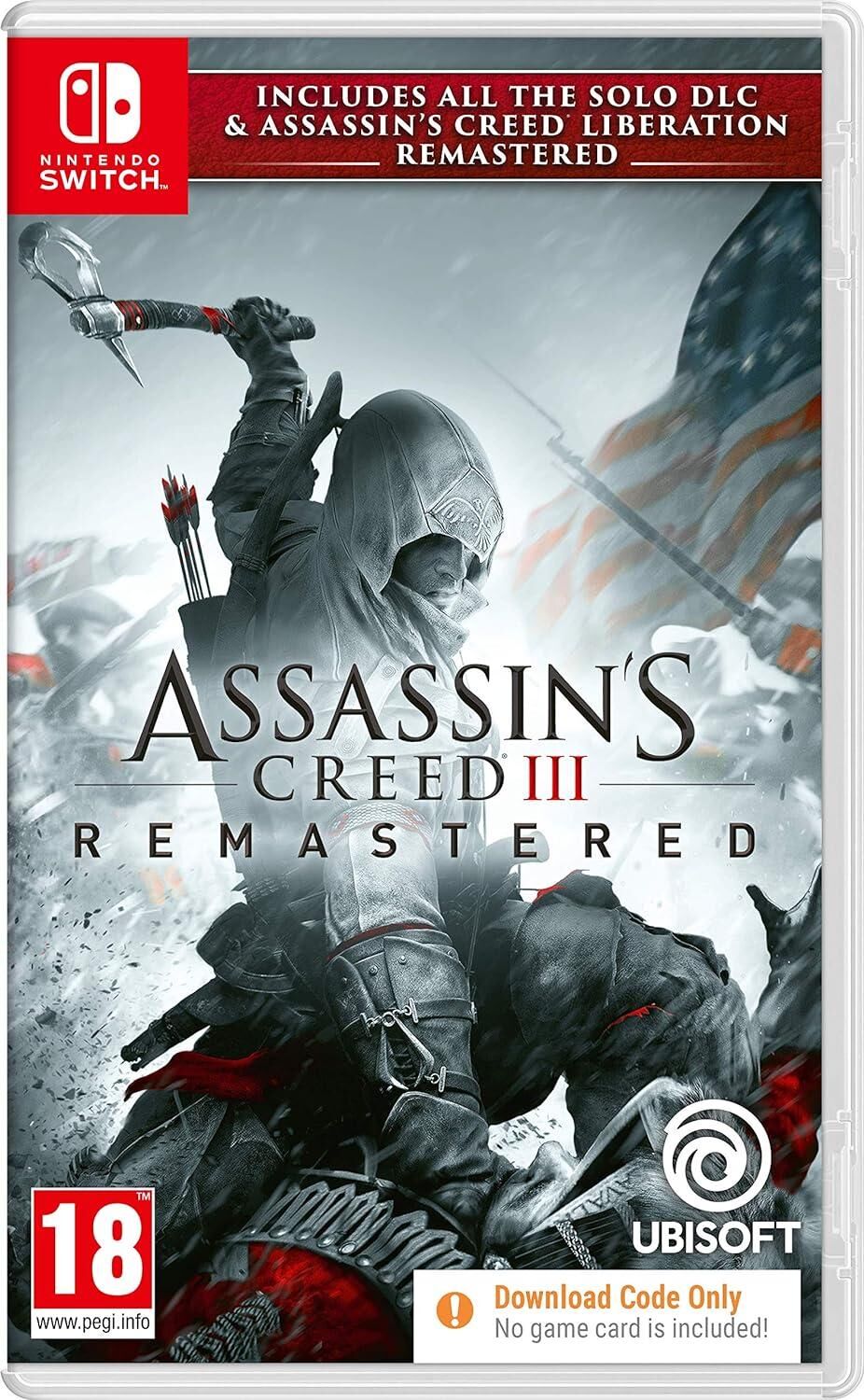 Assassin's Creed III Remastered [Code in Box] - Nintendo Switch - DE