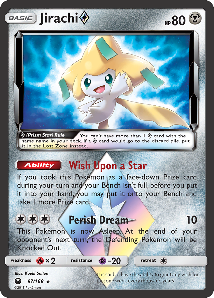 Jirachi Prism Star - 97/168 - EN Jirachi Prism Star - 97/168 - EN