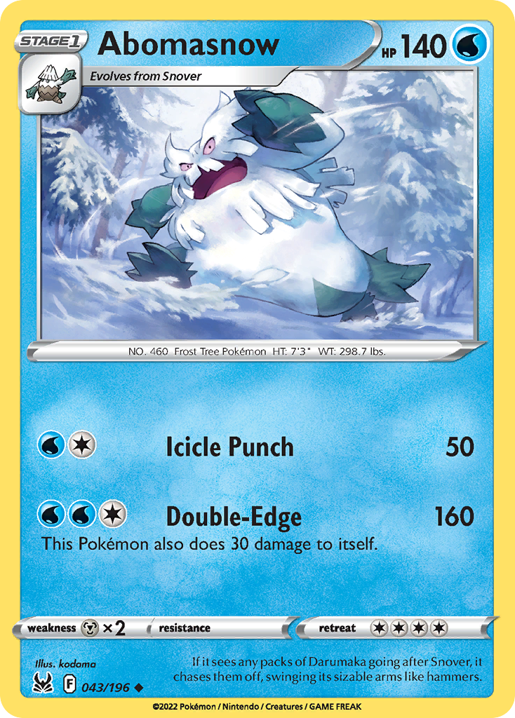 Abomasnow - 043/217 - EN