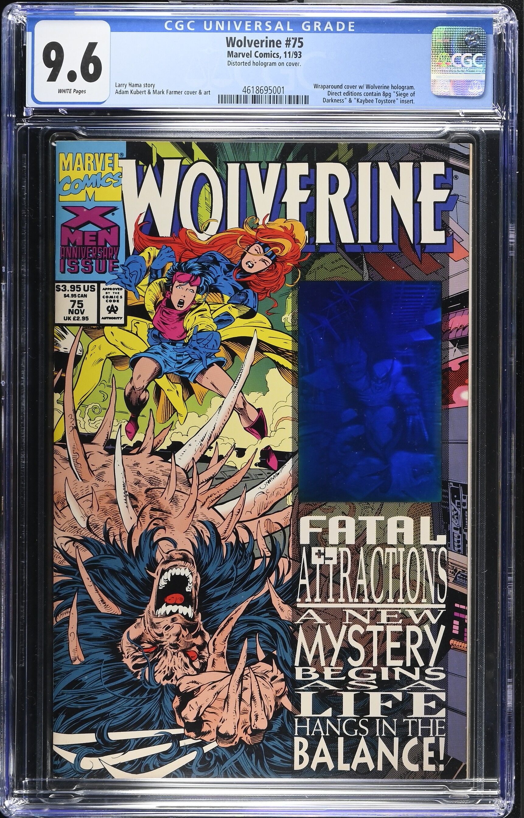Wolverine #75 CGC 9.6 Wolverine #75 CGC 9.6