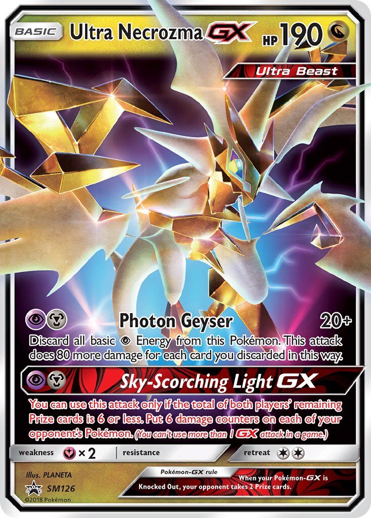 Ultra Necrozma-GX - SM126/SM126 - EN Ultra Necrozma-GX - SM126/SM126 - EN