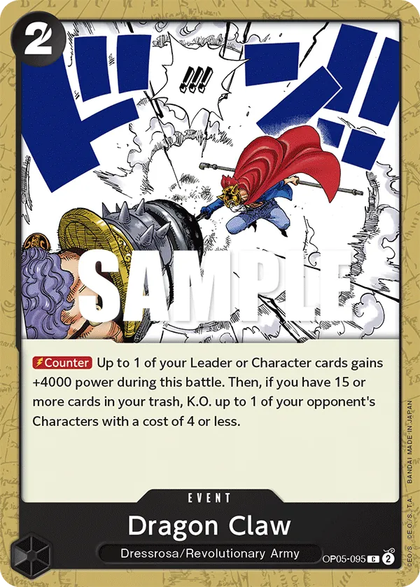 Dragon Claw - OP05-095 Dragon Claw - OP05-095