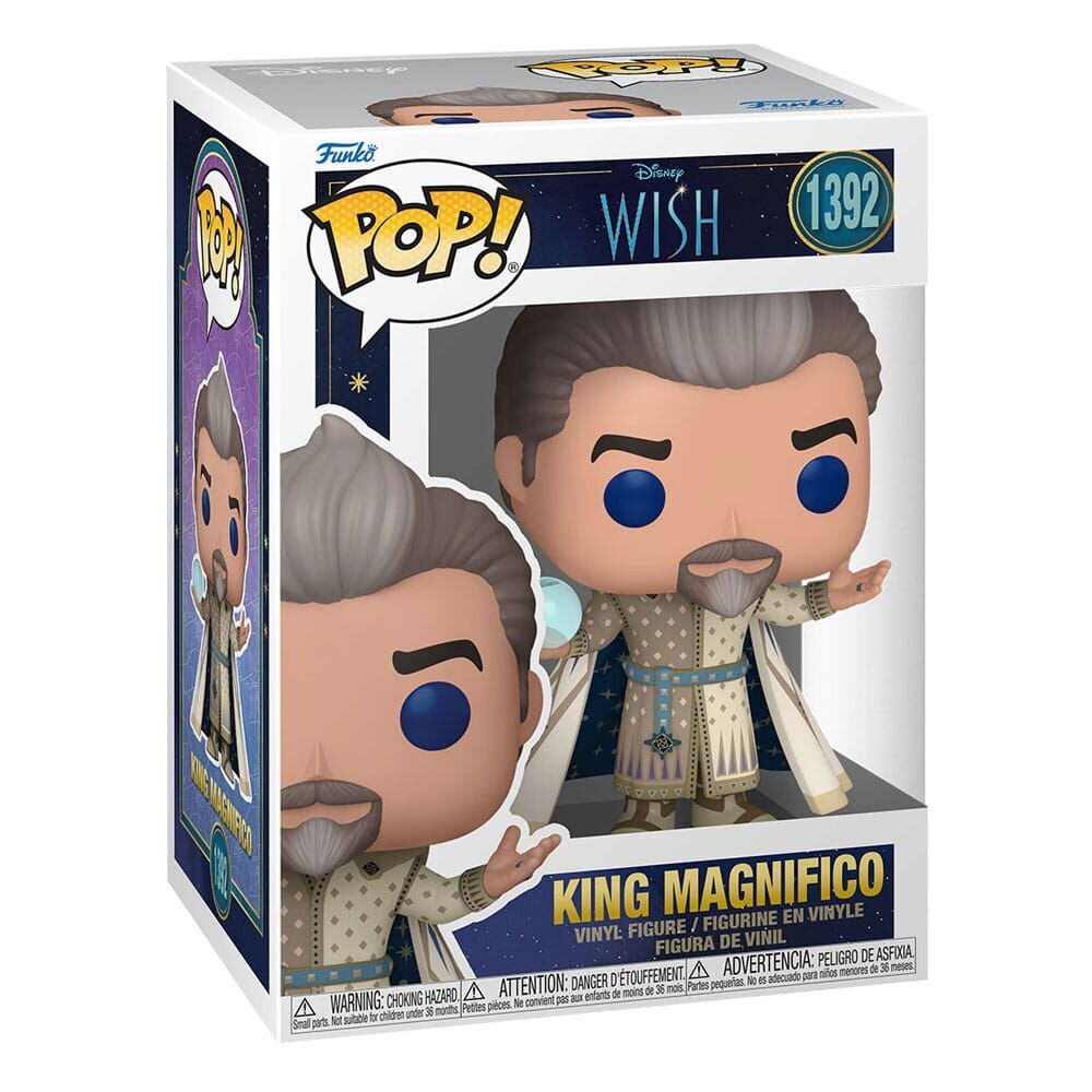 Wish POP! Disney Vinyl Figur King Magnifico 9cm Wish POP! Disney Vinyl Figur King Magnifico 9cm