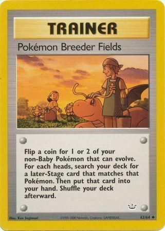 Pokémon Breeder Fields - 62/66 - Unlimited - EN