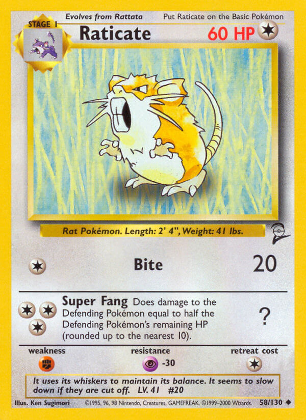Raticate - 58/130 - EN