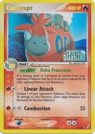 Camerupt - 3/100 - Reverse Holo - EN Camerupt - 3/100 - Reverse Holo - EN