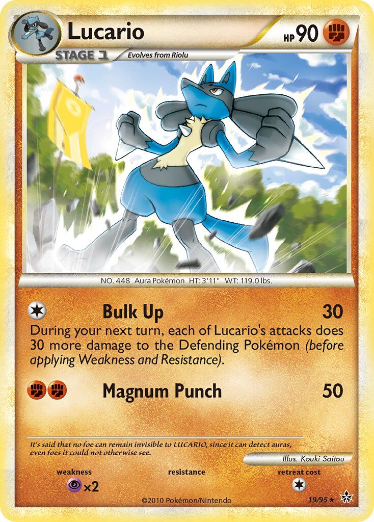Lucario - 19/95 - EN Lucario - 19/95 - EN