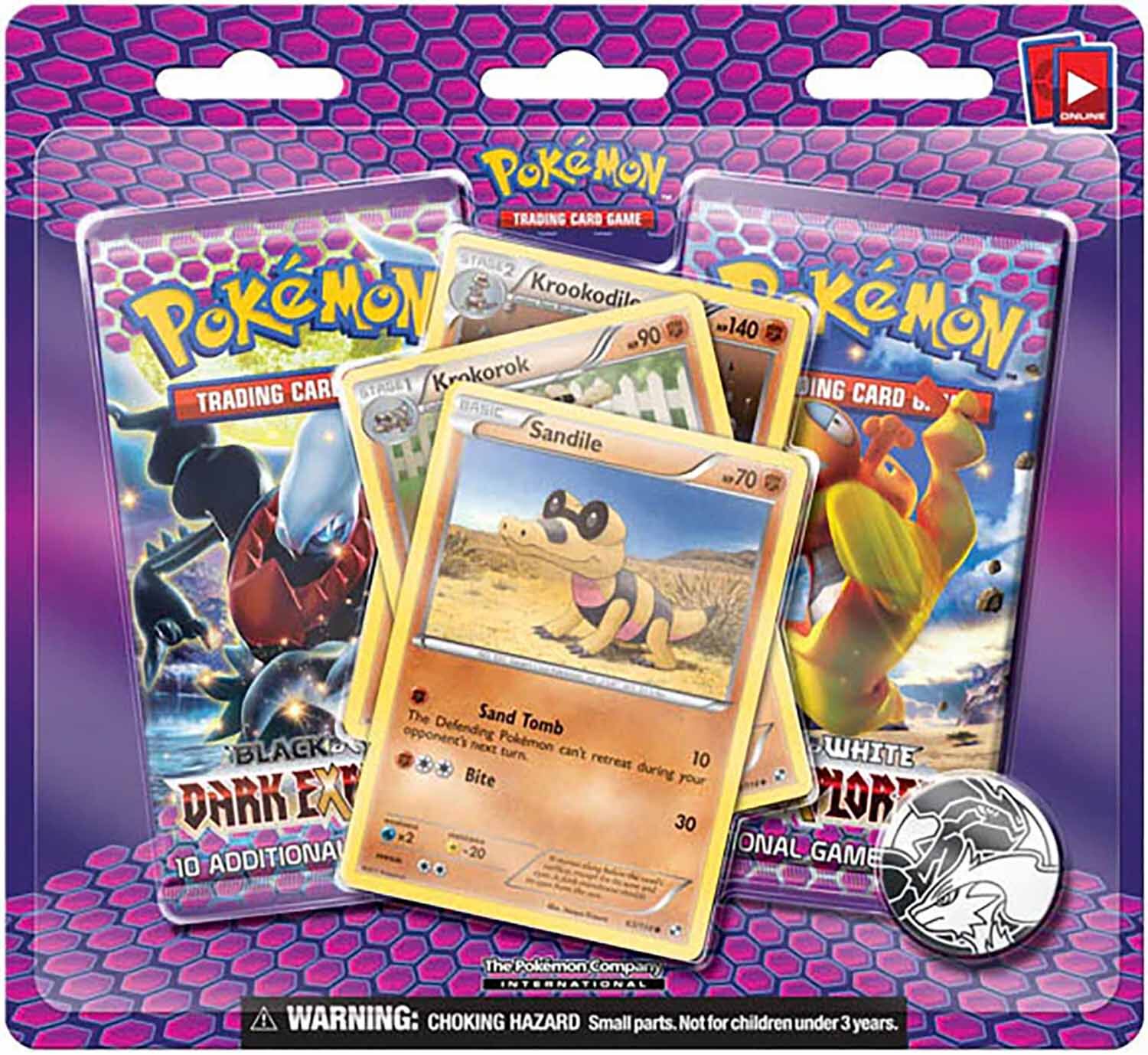 Pokémon Black & White Dark Exploreres 2-Pack Blister Krookodile - EN