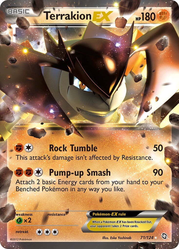 Terrakion-EX - 71/124 - EN