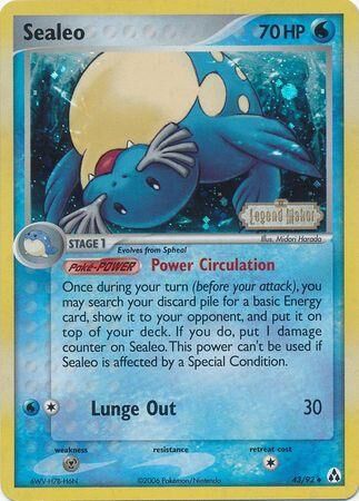 Sealeo - 43/92 - Reverse Holo - EN