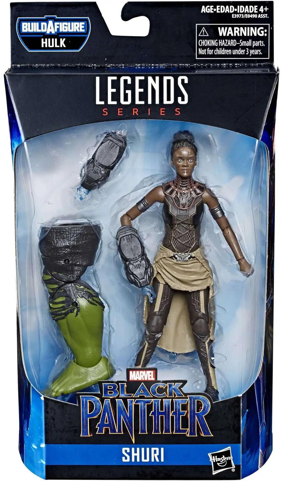 Avengers Endgame Marvel Legends Hulk Series Shuri Action Figure