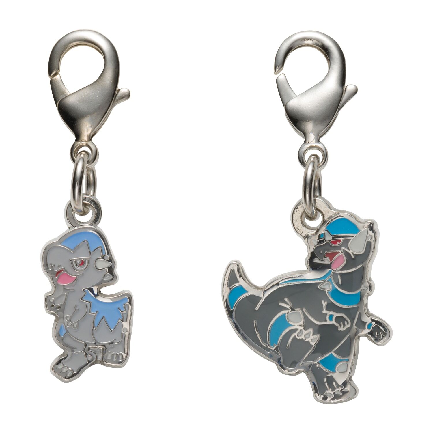 Pokemon Center - Cranidos, Rampardos Schlüsselanhänger - 2 Stück