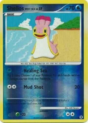 Shellos West Sea - 80/111 - Reverse Holo - EN Shellos West Sea - 80/111 - Reverse Holo - EN