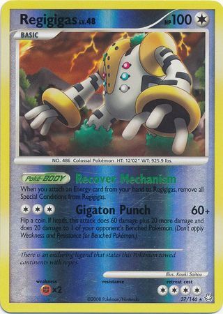 Regigigas - 37/146 - Reverse Holo - EN