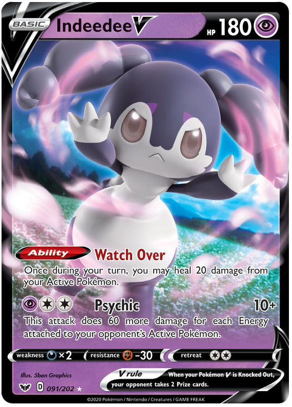 Servol V 091/202 - Pokémon TCG