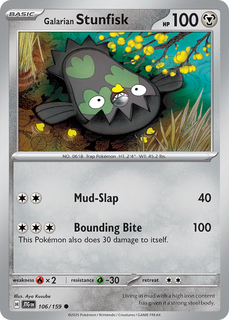 Galarian Stunfisk - 106/159 - EN